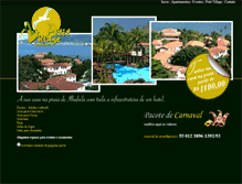 Tablet Screenshot of hotelpetitvillage.com.br